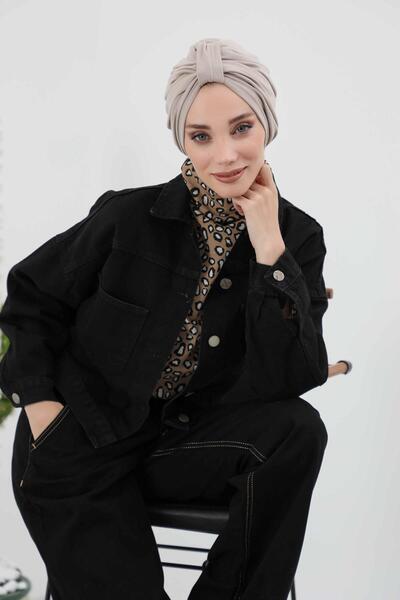 Aisha's Design Χειμερινό καπέλο με λεπτομέρεια μπροστινής ζώνης, b-68rb, βιζόν