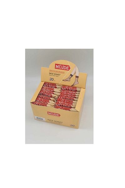 Müjde 24-Piece Good News Thin Socket - 58-Red Skin