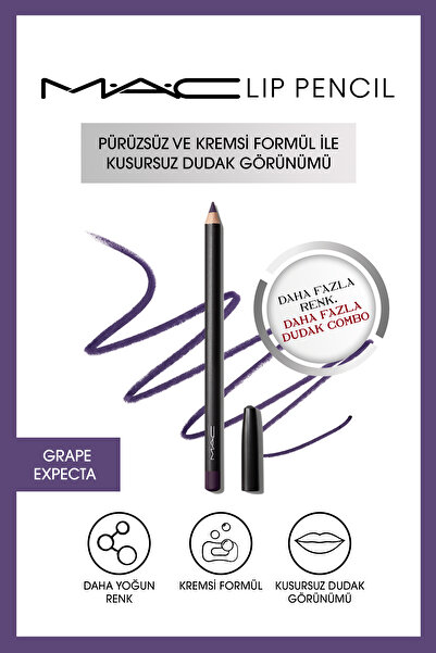 M.A.C Lip Pencil Dudak Kalemi-grape Expectatıons 1.45gm