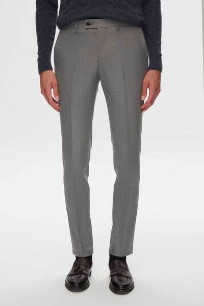 Twn Gri Gabardin Kumaş Pantolon