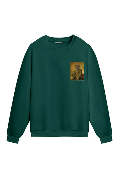 Mounte Bianca Unisex Signor Cane - Obična majica sa kapuljačom