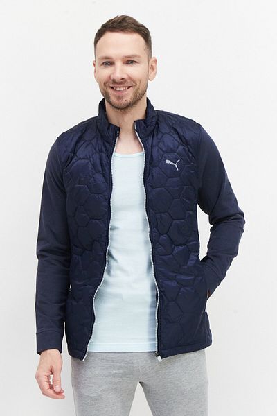 Puma Men Sportswear Fit Outdoor Jacket, Navy