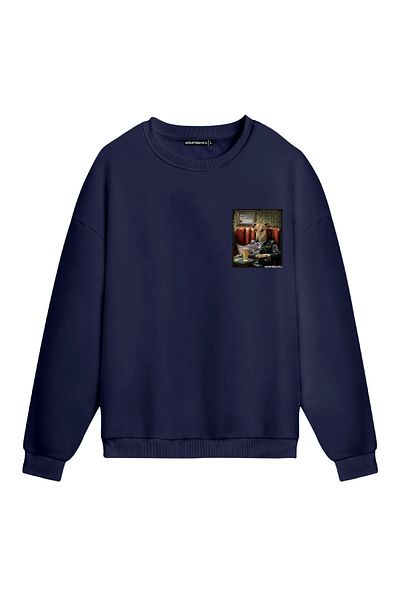 Mounte Bianca Unisex Signor Piacere - Κανονικό φούτερ