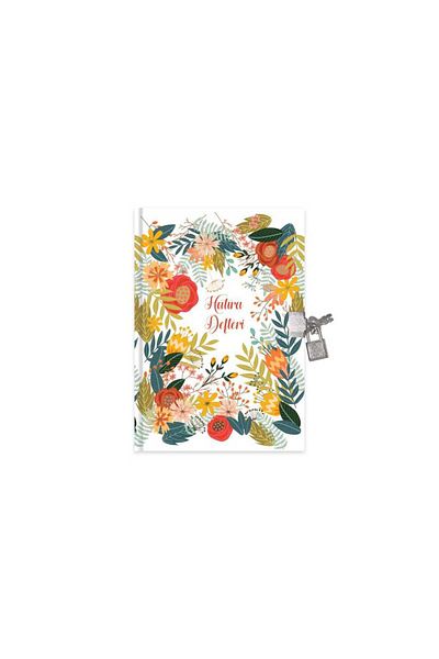 Keskin Color Yayınları Caiet de însemnări Sharp Color cu lacăt - 14x20, 80 YP, 310151-99