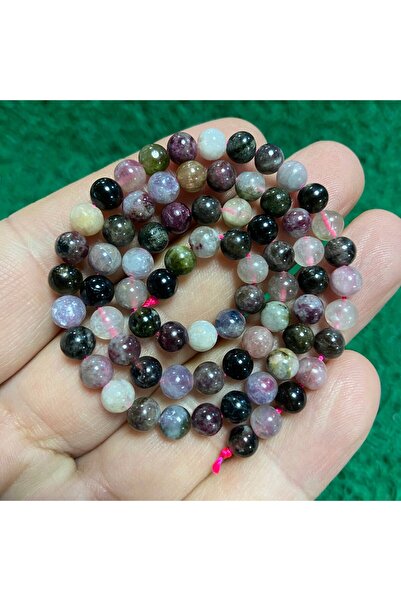 TAŞ UZMANI 6 ملم حجر التورمالين الكروي