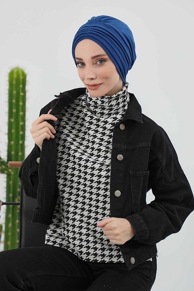 Aisha's Design Winter Pleated Bonnet - B-13Rb