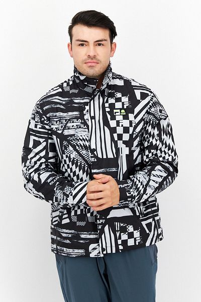 Fila Men Sportswear Fit Training Jacket, Black