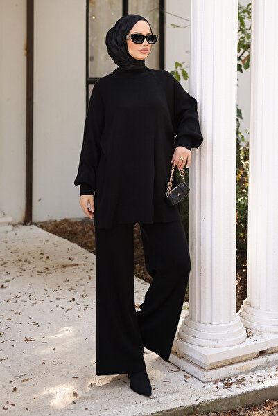 Kirazgym Σετ παντελόνι με μπαλόνι πλεκτό τουνίκ