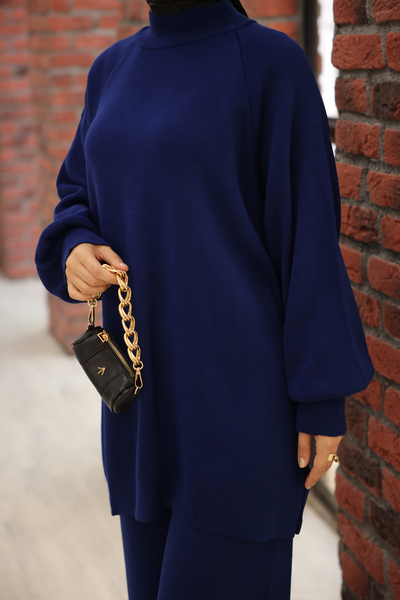 Kirazgym Σετ παντελόνι με μπαλόνι πλεκτό τουνίκ