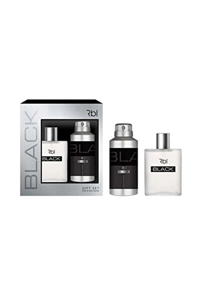 eflatunhediyelik Black Erkek Parfüm 90ml + Deodorant Spray 150ml Kofre Hediyeli