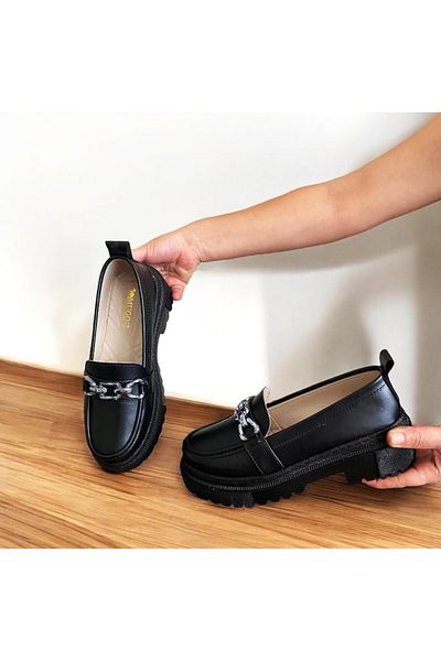 mustey Дамски обувки Loafers от мека кожа за ежедневно носене
