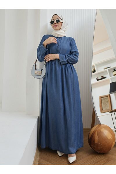 Neways Neways Hijab Dress - Dark Blue