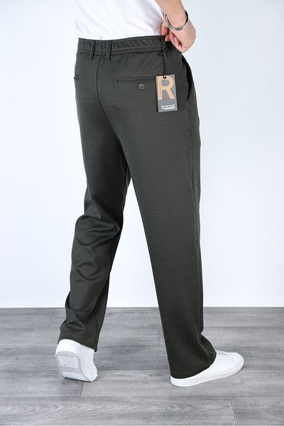 Rokın's Double Pleated Winter Knitted Waist Rubbered Comfortable Cut Classic Bol Trousers Baggy Pant
