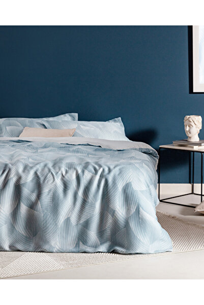 Madame Coco Σετ Παπλωματοθήκη από Μεταξωτό Σατέν Chanler - Τιρκουάζ