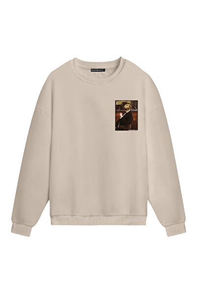 Mounte Bianca Unisex Signor Societa - Obična majica sa kapuljačom