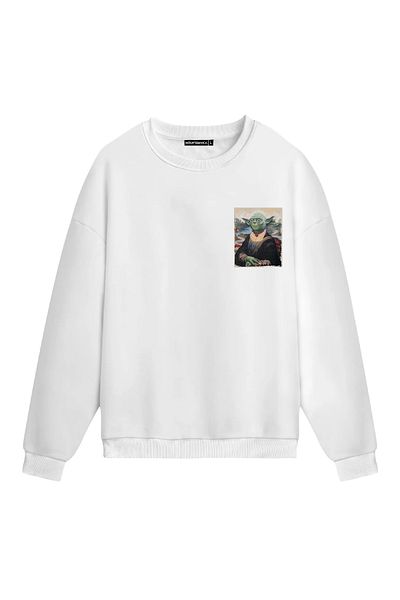 Mounte Bianca Unisex Signor Yoda - Κανονικό φούτερ