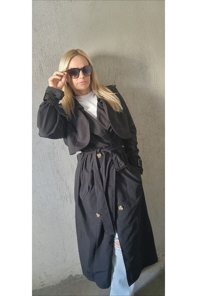 Garamak Flowing Long Trench Coat