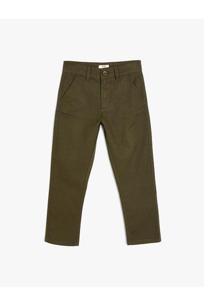 Koton Khaki Boy's Jeans 5Wkb40004Tw