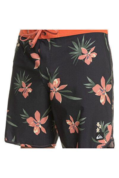 Quiksilver Μαύρο ανδρικό σορτς μαγιό Eqybs04770 Surfsılk Scallop Bdsh