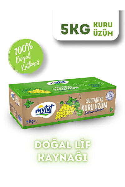 Doğal 10 No Sultaniye Kuru Üzüm 5 Kg