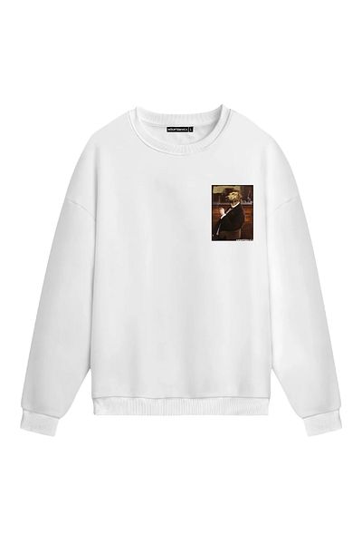 Mounte Bianca Unisex Signor Societa - Κανονικό φούτερ