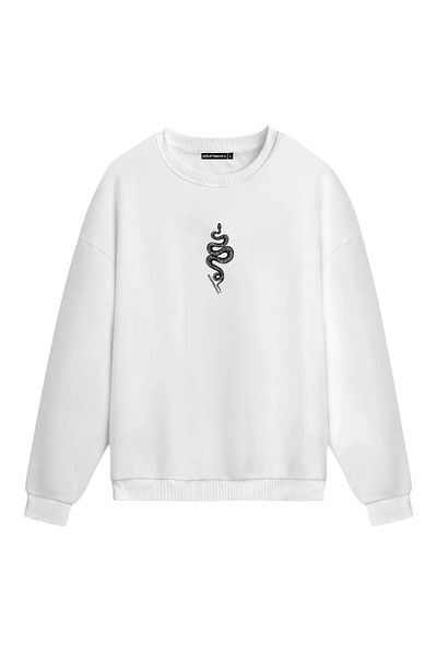 Mounte Bianca Unisex Snake - Κανονικό φούτερ