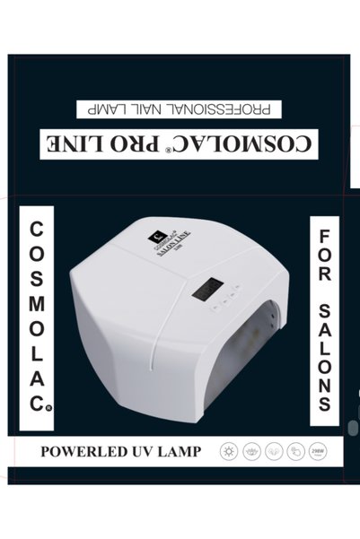 Cosmolac X300 Power Led Uv Kalıcı Oje & Jel Kurutucu 298 Watt 72 Leds Max ( Runail Şeffaf Jel 15ml Hediyeli )