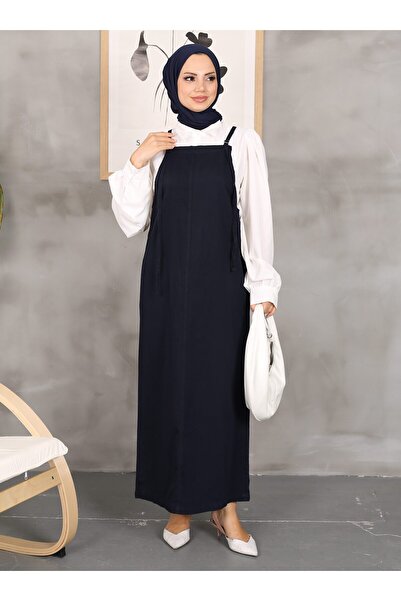 VAV Navy Blue Gabardine Gilet - Vav