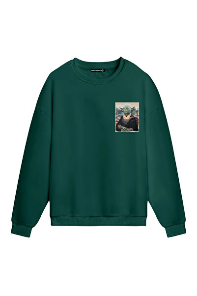 Mounte Bianca Unisex Signor Yoda - Obična majica sa kapuljačom