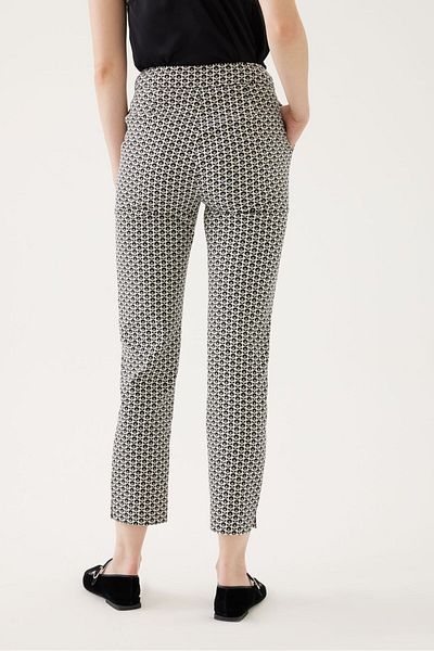 Exquise Patterned Cigarette Pants
