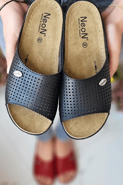 Neon Shoes Criminal γυναικείες κομψές παντόφλες με μοτίβο λέιζερ ημερήσια ορθοπεδική σόλα Guest Young Mother Out Home Παντόφλες