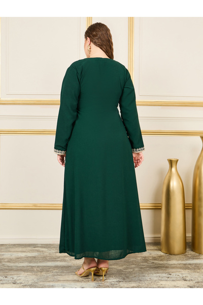 Maxim Creation By Styli Plus Handwork Thread Embroidered Jalabiya