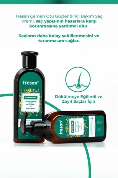 Tresan Fenugreek Strengthening Care Conditioner – for Hair Prone to Breakage and Weak Hair (300 ml)