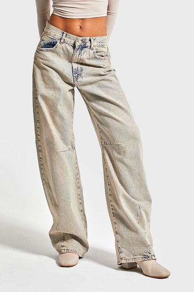 its basic Femei Super Baggy Fit - K.Tint Jeans Color Denim
