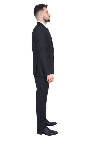 Cengiz İnler Cengiz Inler Pointed Collar Sevilla Narteks Men's Suit