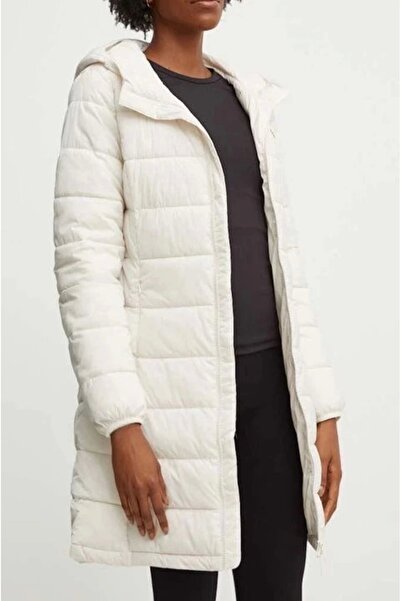 Guess NEW ALETA LONG PUFFE Жіночий кремовий пуф V4YL05WF3X0-G1O6