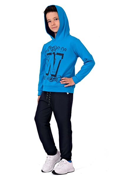 Minikadam Urban W Street 2Thread Children's Tracksuit Mnk0617 S Cobalt Blue