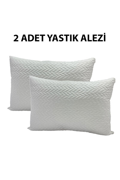 mandeep yatak 2 Pieces of Proof Quilted Pillow Mattresses - Liquid Protector