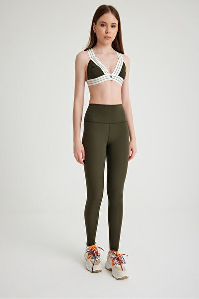 Pulsar Push Up Leggings Khaki