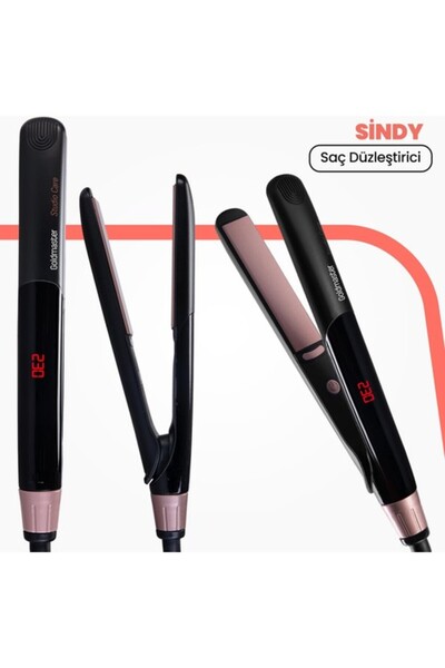 GOLDMASTER Sindy Digital Ceramic Keratin Thin Plate Hair Straightener And Styler In6144
