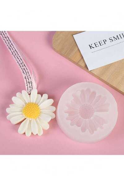 Genel Markalar Yeni papatya Silikon Mum Kalıbı