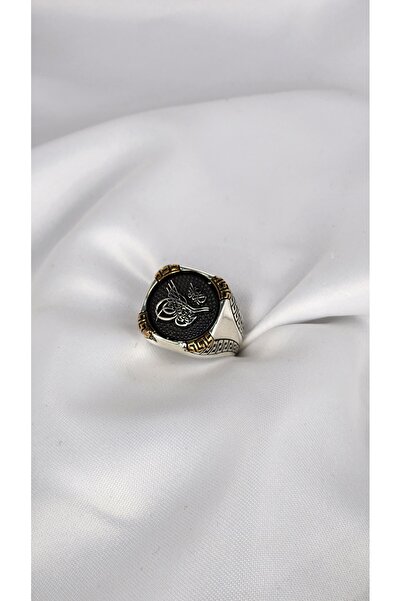 collawood Osmanlı Turası Stres Çarkı Gümüş Erkek Yüzüğü