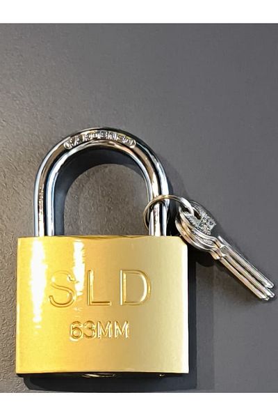 SLD قفل أصفر 63 ملم