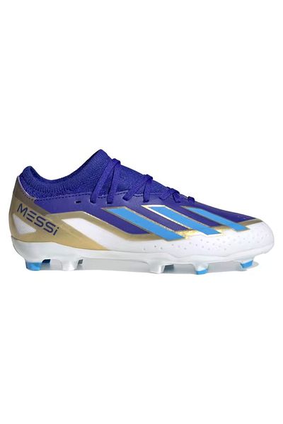 adidas X Crazyfast League Fg J Messi Kids Blue Football Boots Id0714