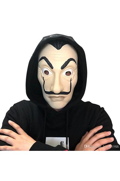 Ethab Ticaret La Casa De Papel Salvador Dali Mask Imported Product (4457)