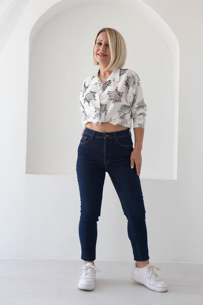 SİSTA MODA 4670 Narrow Leg Push up Jean