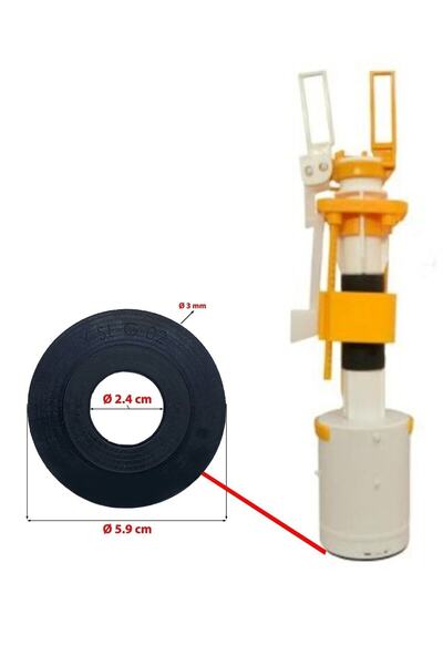 PERA BANYO Serel Gömme Rezervuar Boşaltma Grubu Contası Serel Boşaltma Grubu ...