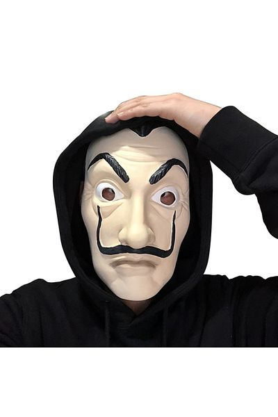 Ethab Ticaret La Casa De Papel Salvador Dali Mask Imported Product (4457)