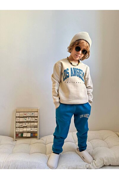 Jolly Kids Σετ φούτερ με στάμπα για αγόρι