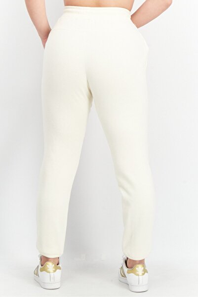 Ellesse Women Regular Fit Brand Logo Jogger Pants, Beige Combo